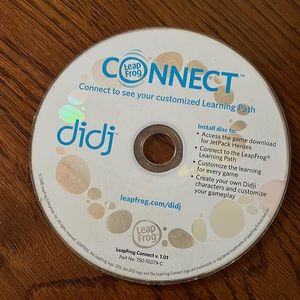 Leap frog/digi install disc